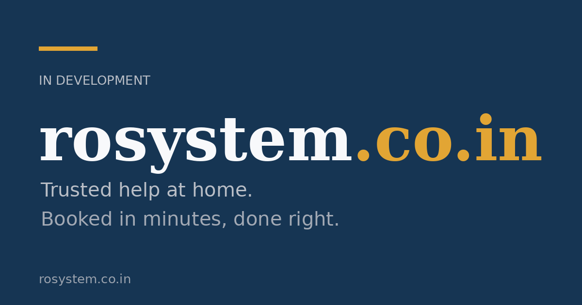 Link preview image for rosystem.co.in
